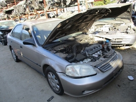 2000 HONDA CIVIC LX BEIGE 4DR 1.6L AT A16349